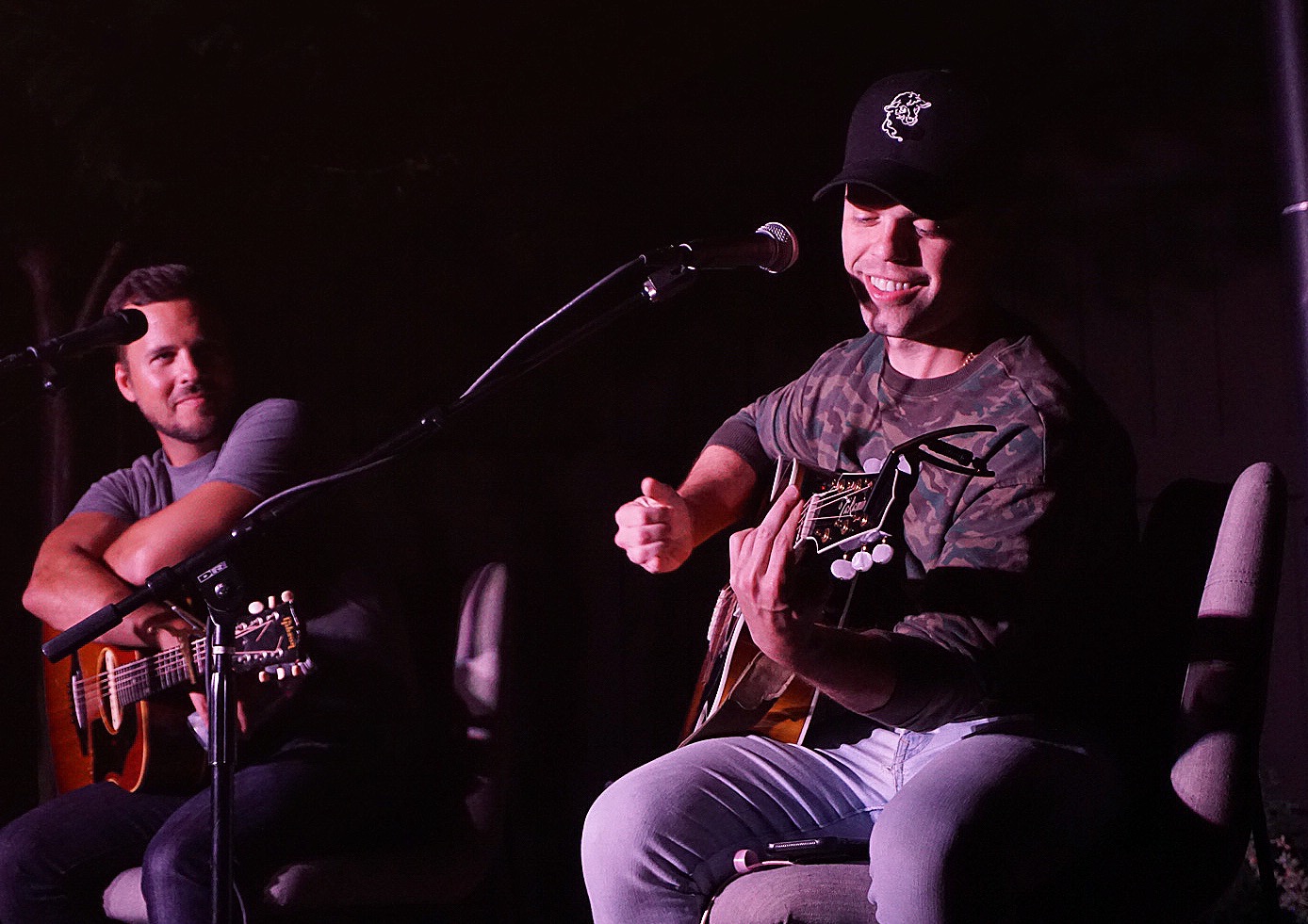 Sammy Arriaga performing at the NashVilla