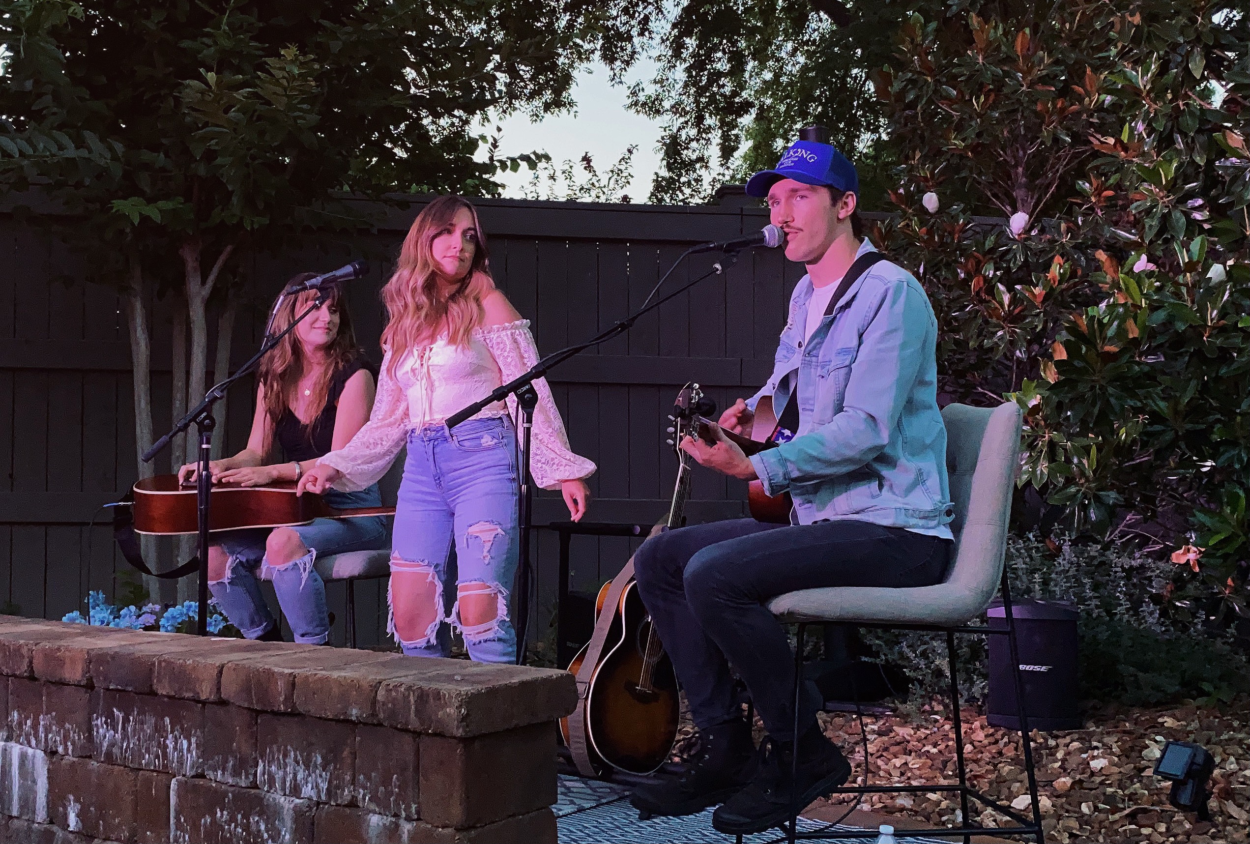 Jackson Dreyer and Briana Tyson performing at the NashVilla